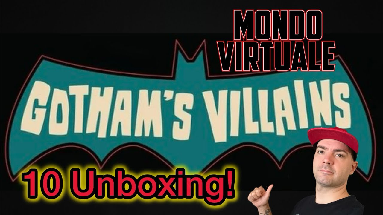 10 UNBOXING - GOTHAM&rsquo;S VILLAINS - BATMAN - STATUE