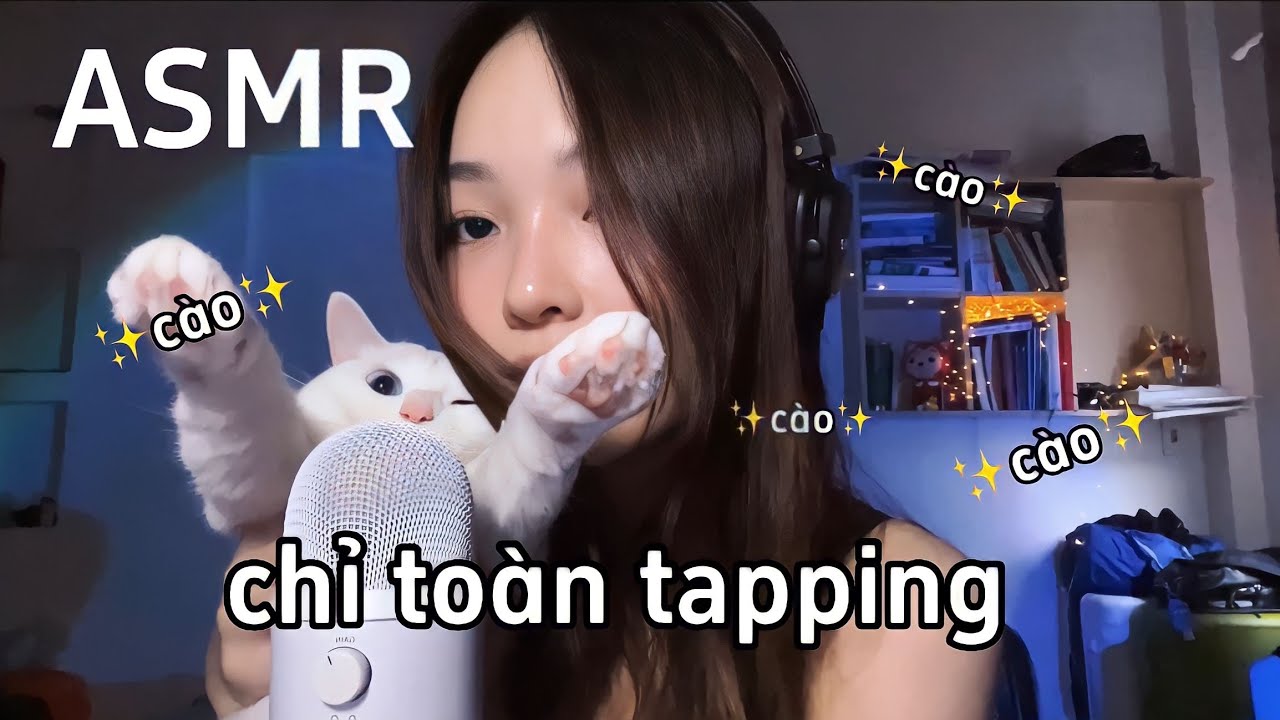 ASMR // Toàn gõ và cào mic!✨🤌🏻🎙- nails tapping, mic scratching, đồ chơi, mèo?… | Deadzonnne
