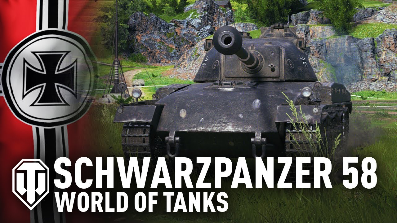 A CHUDY GO LUBI - SCHWARZPANZER 58 - WORLD OF TANKS