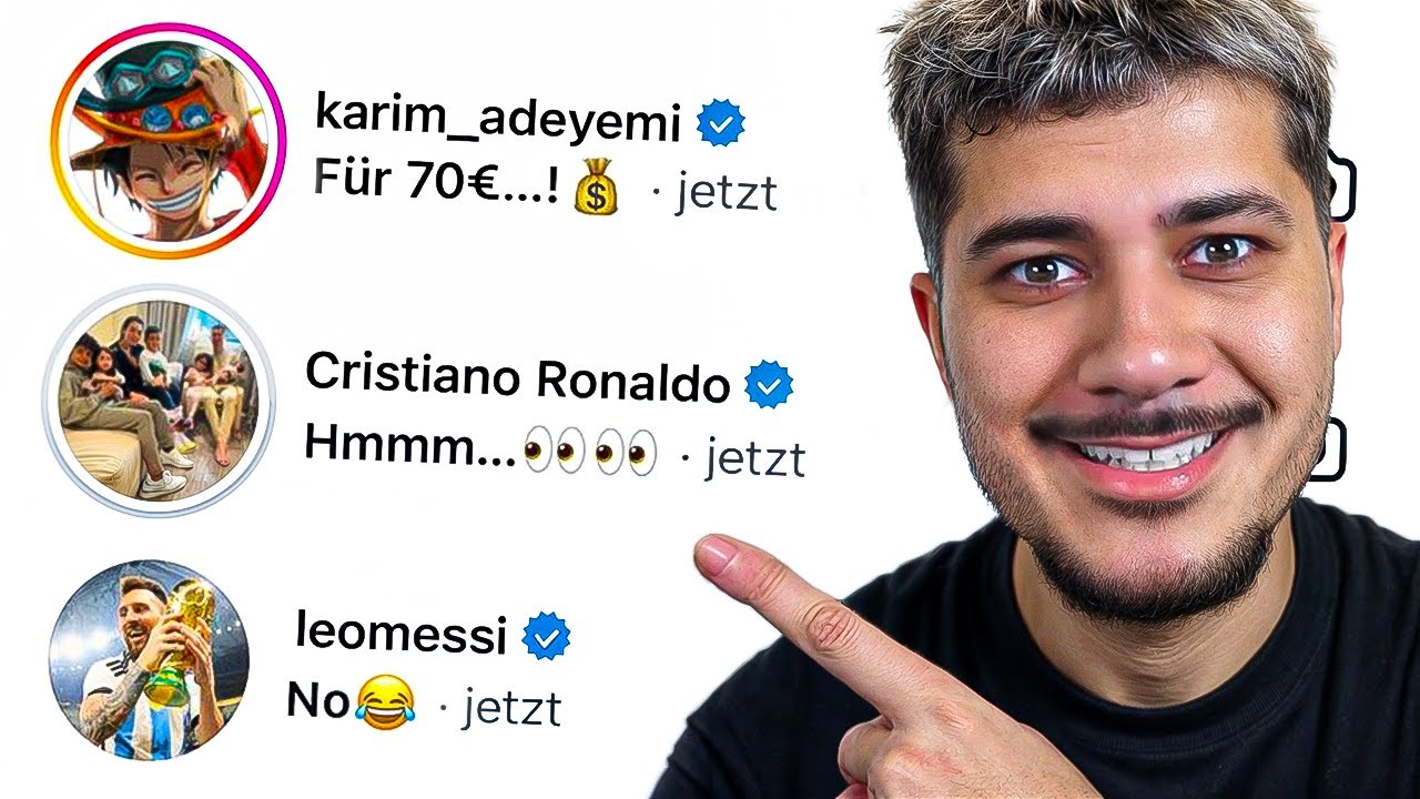 Ich Frage 100 Profis Nach 1 Gratis Trikot..