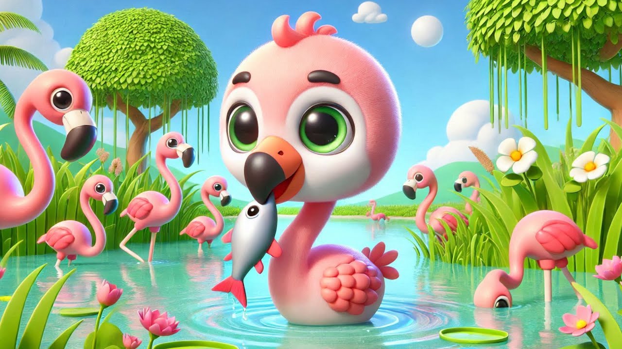 The Flamingo Song | Kids Songs & Nursery Rhymes | Animals Song