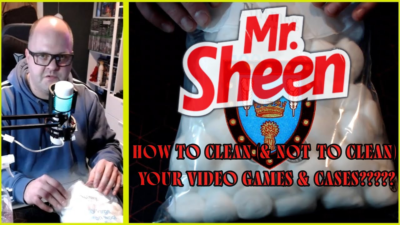 My Guide On Cleaning Video Game Cases, Games & More - WARNING Contains A Small Amount Of Hand Cheese
