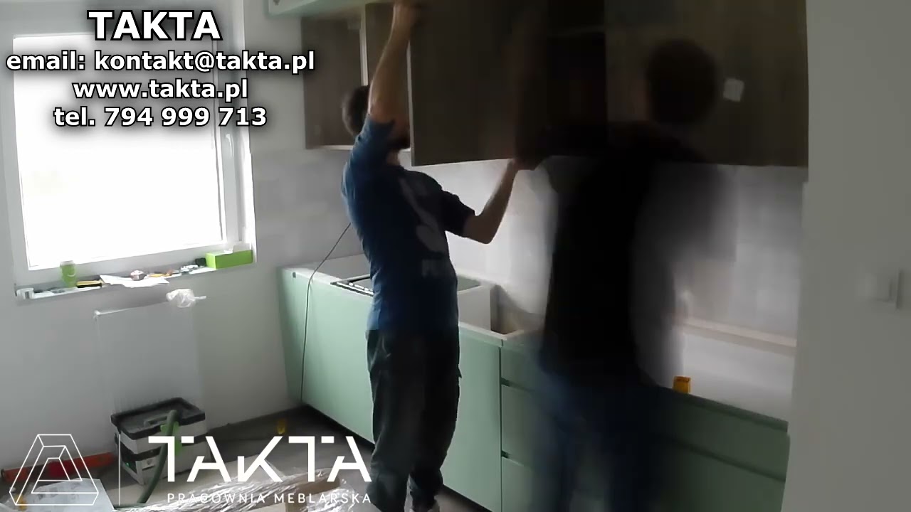 TAKTA MEBLE  MONTAŻ KUCHNI NA WYMIAR Jak powstaje ? #meblenawymiar #meble #kuchnia