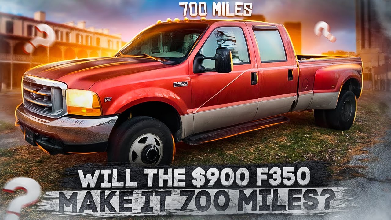 Will my $900 F350 V10 Dually Make it 700 Miles from Indiana to Oklahoma?