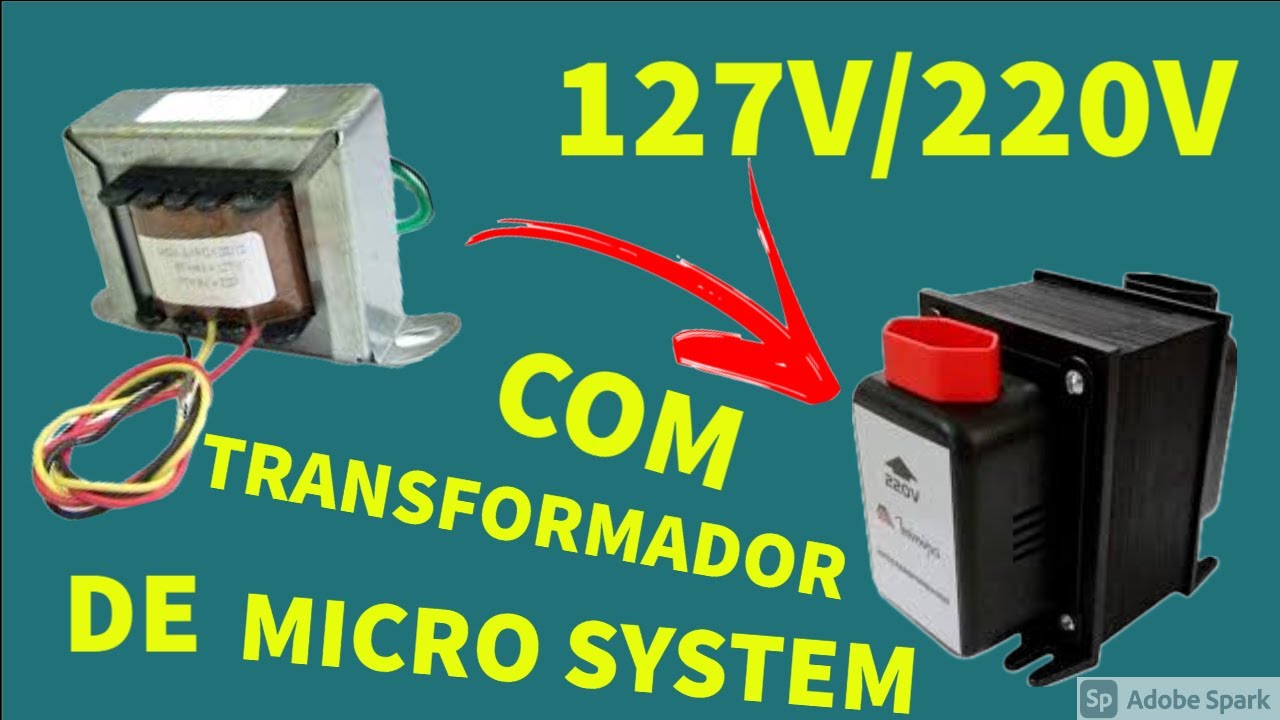 Transformador 127/227 V 227/127 fácil de fazer