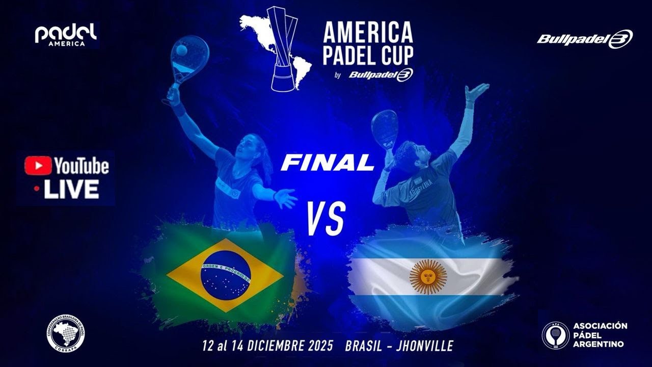 AMERICA PADEL CUP - Final Argentina VS Brasil (Dia 1)