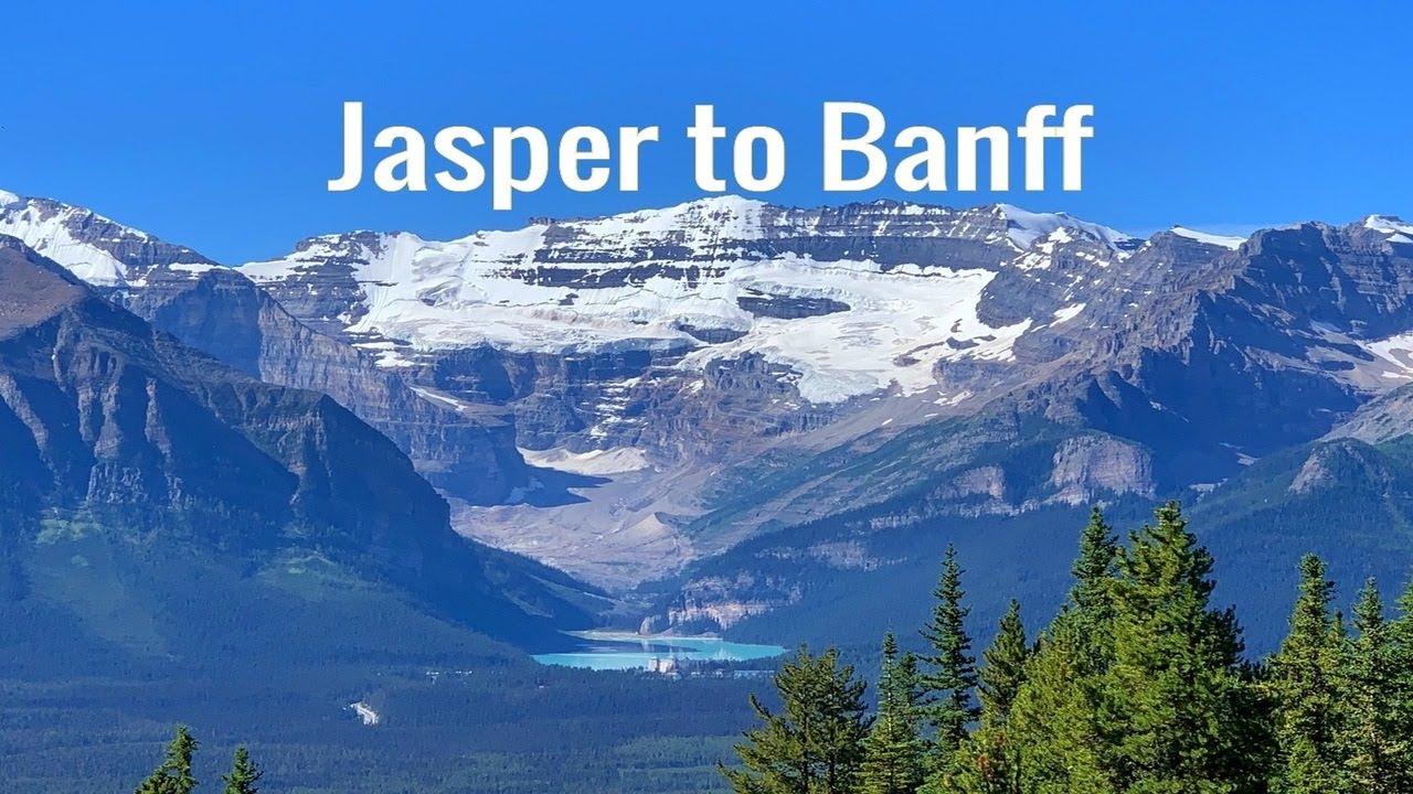 Jasper to Banff Drive - Scenic Drive - Icefields Parkway - Canada