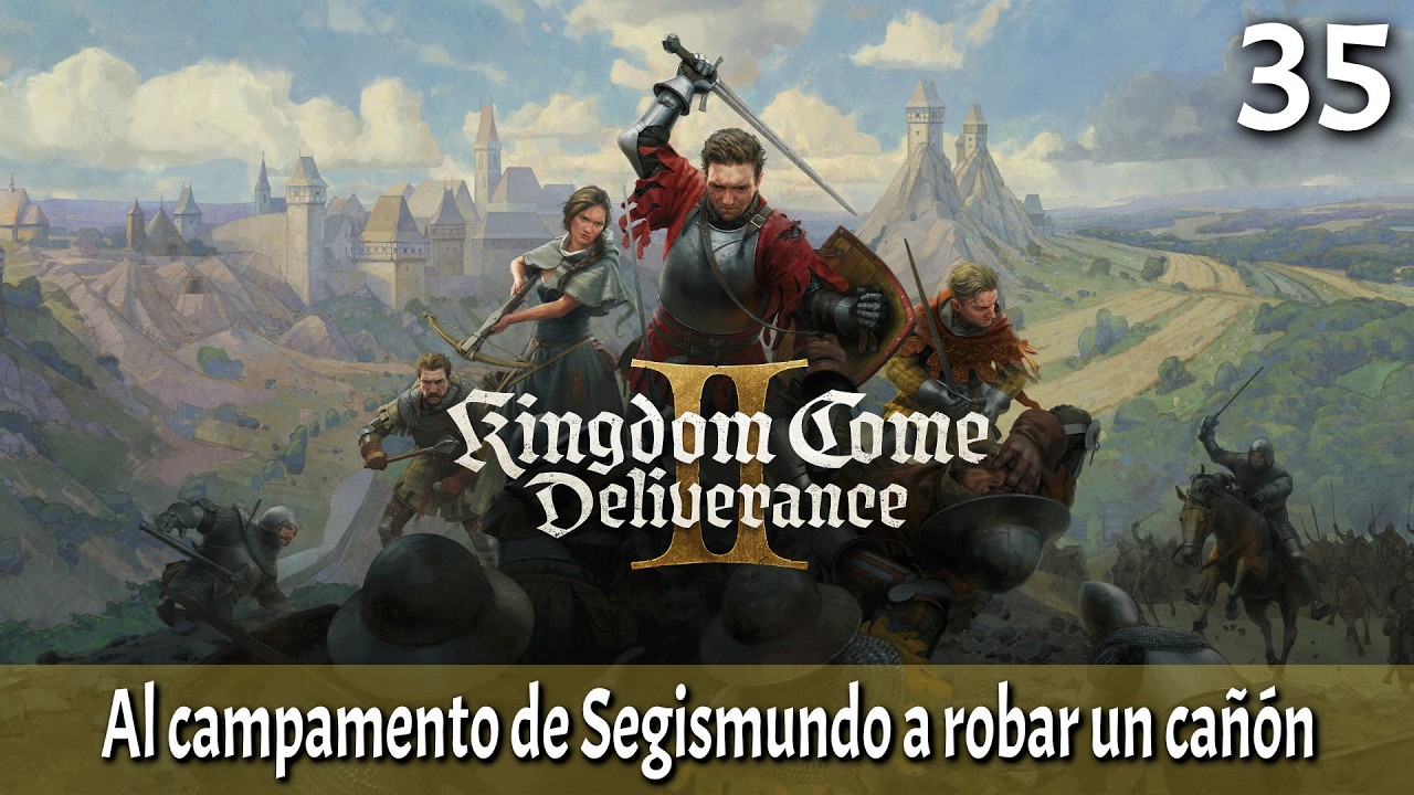 Al campamento de Segismundo a robar un cañón en #kcd2 #kingdomcomedeliverance2 #35