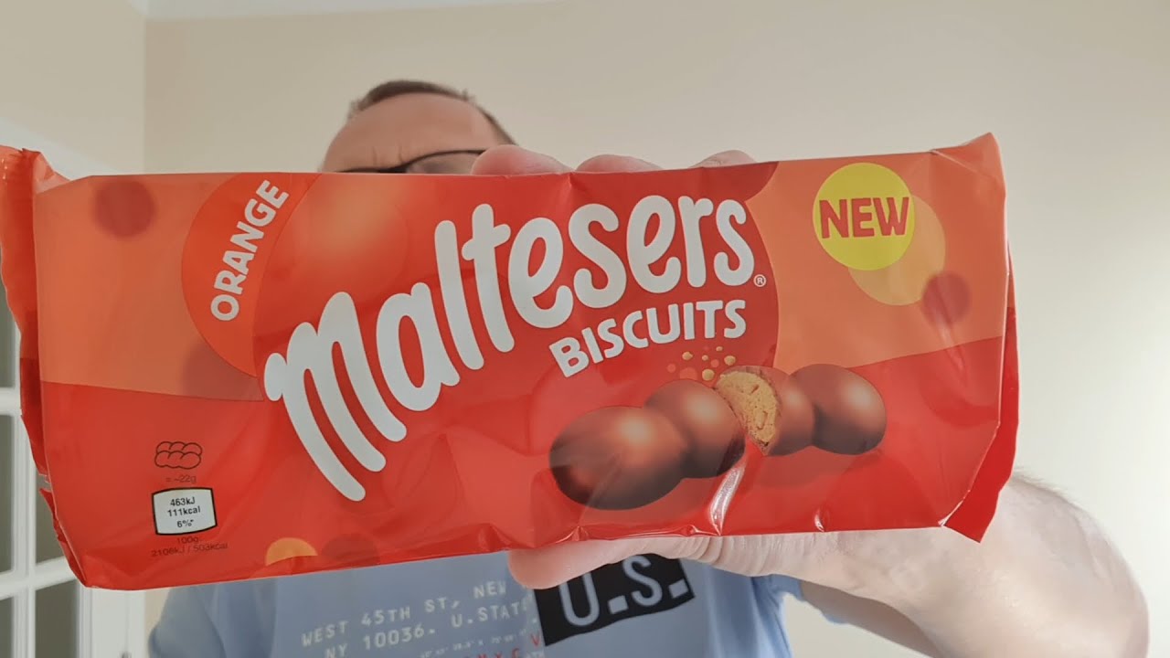 Maltesers Chocolate Orange Biscuits