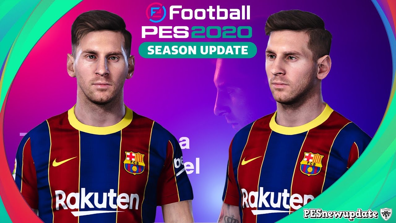 PES 2020 Faces Lionel Messi Like PES 2021 ( CPK & SIDER )
