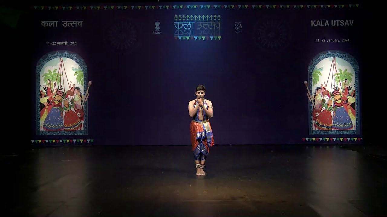 Anand CS || Classical Dance || National 1st || Kalaulsav 2020
