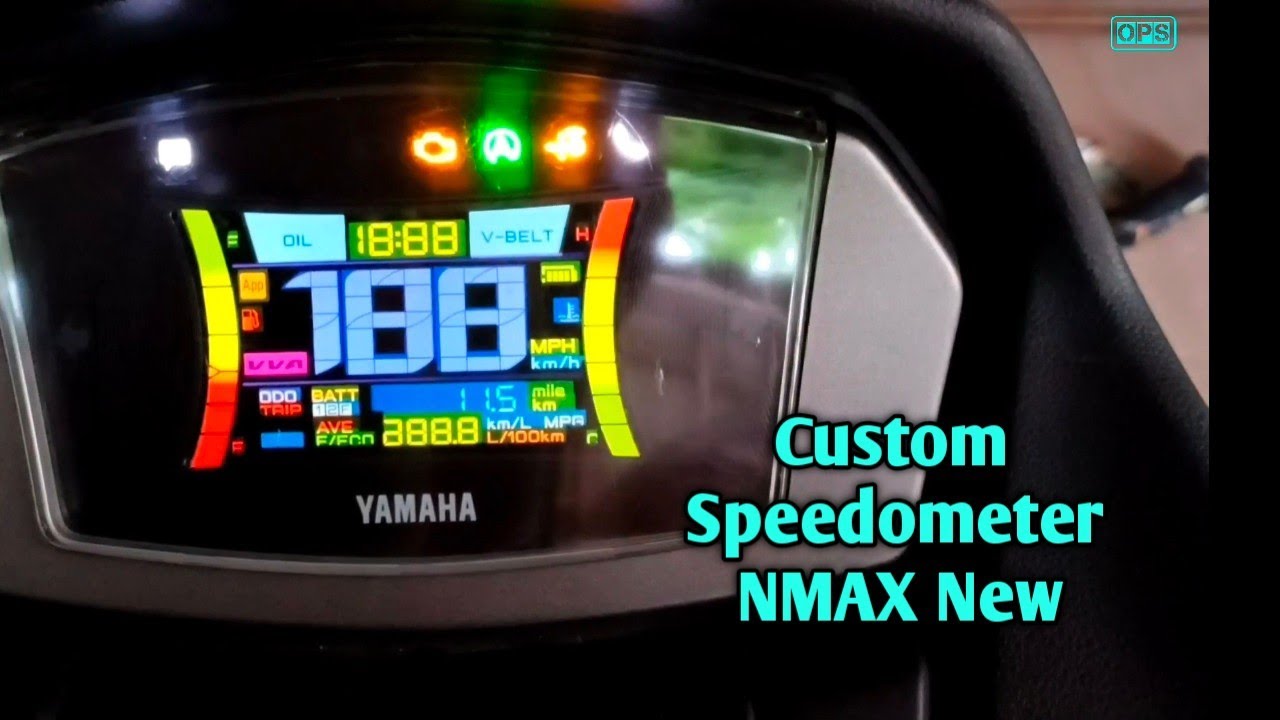 Custom Speedometer Nmax New
