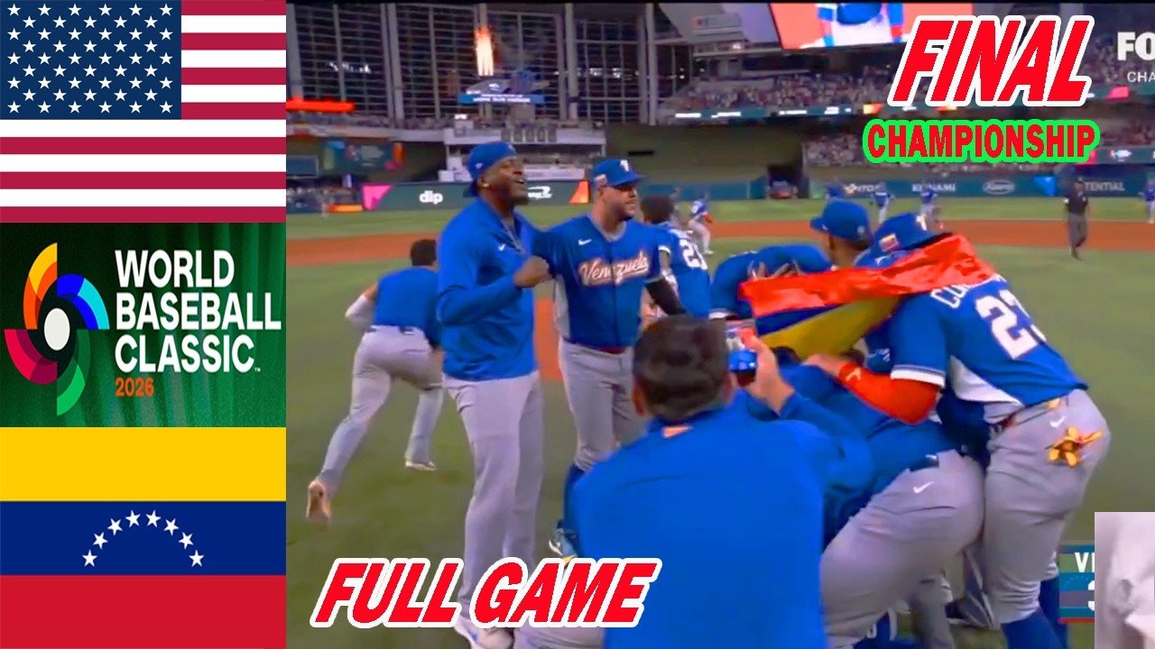 Venezuela vs USA Final [FULL GAME] Highlights | World Baseball Classic 2026