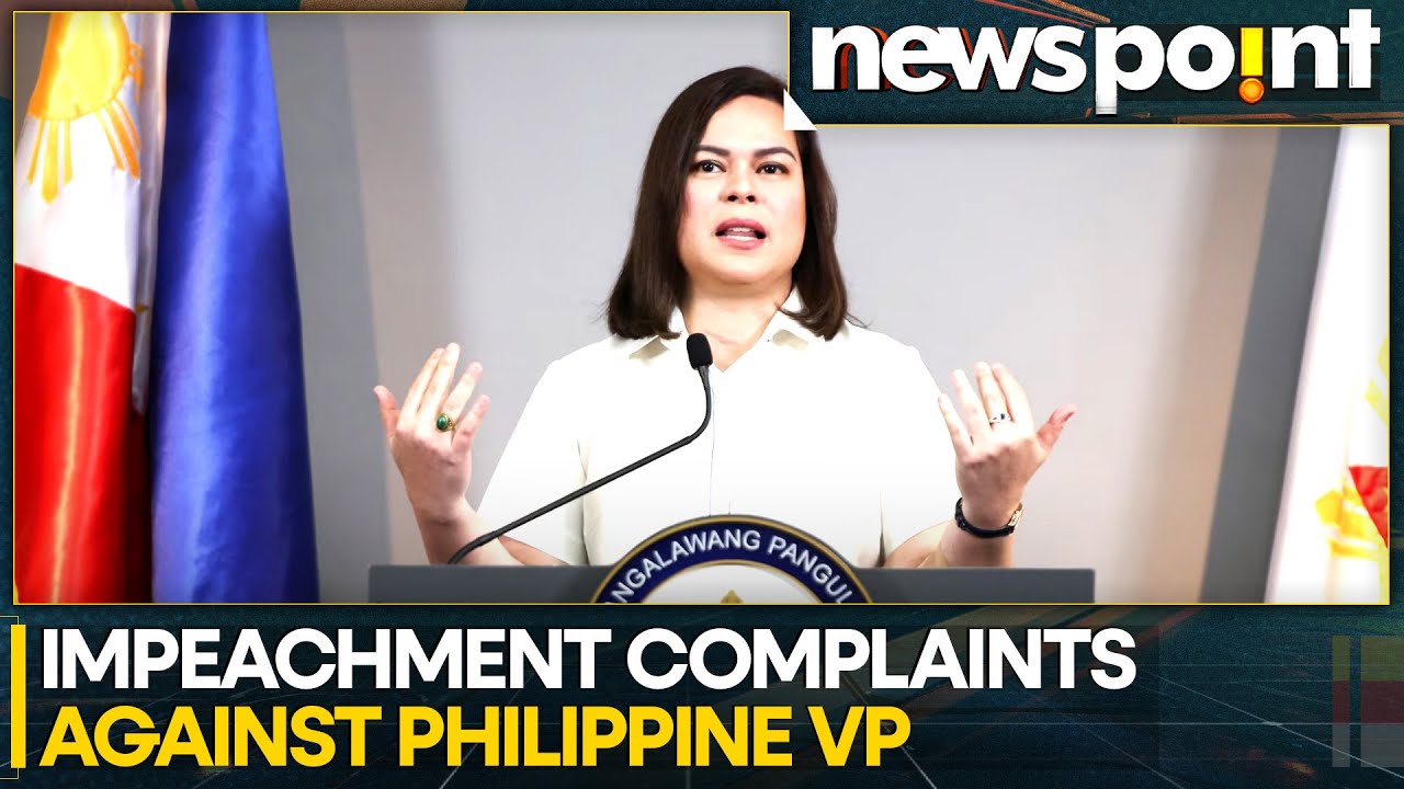 Philippines: Fresh Impeachment Complaints Filed Against Philippine Vice President Sara Duterte |WION