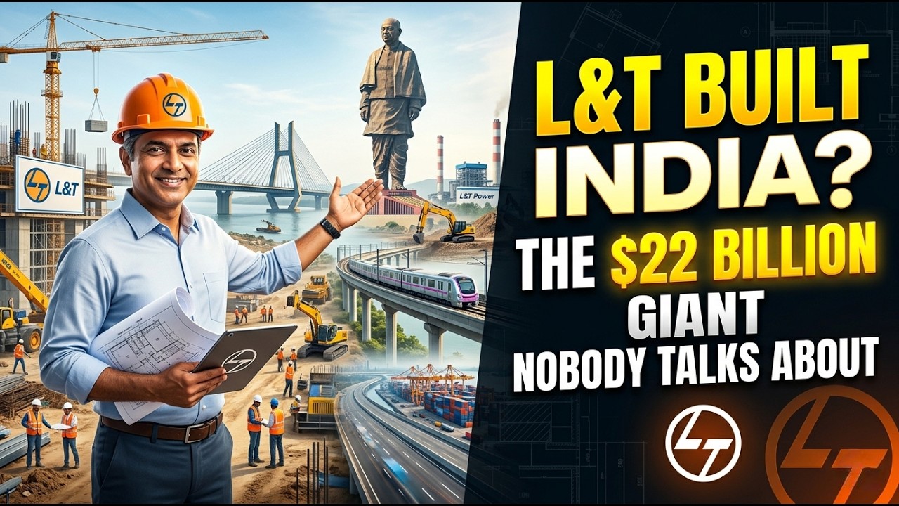 How L&T Built India ? The $22 Billion Giant Nobody Talks About. @core-studyy​