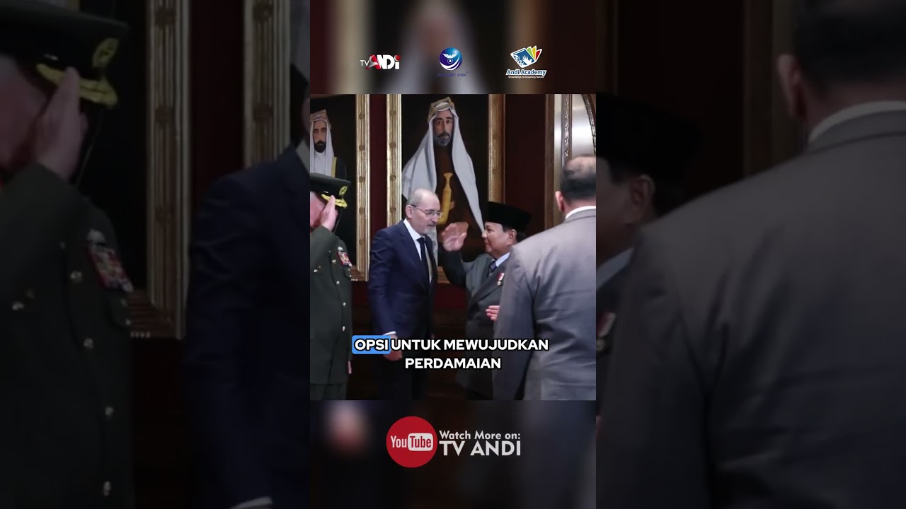 Prabowo Meets King Abdullah II in Jordan #palestine #news #arab #politics #prabowo