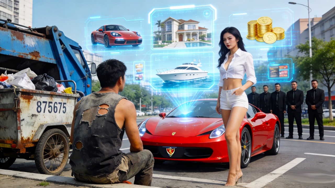 La vantardise devient réalité—supercars,empire coté,ascension fulgurante et déesse dans ses bras！