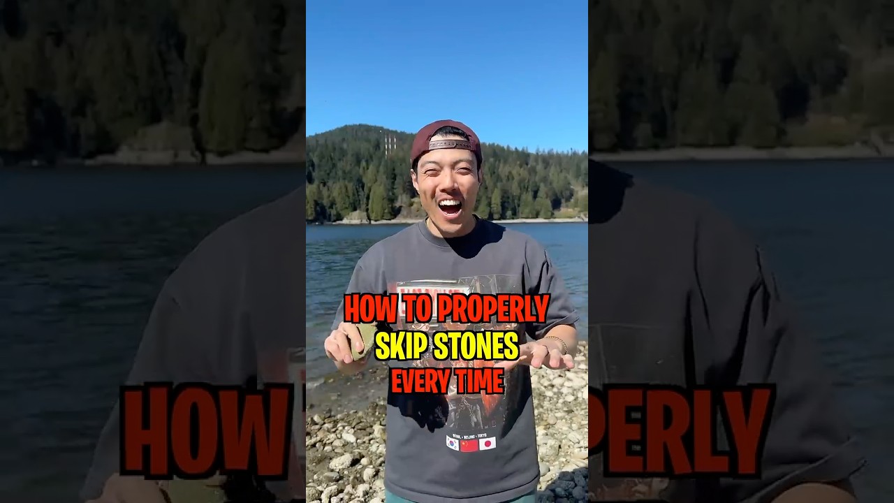 How to Skip Stones EXTREMELY FAR