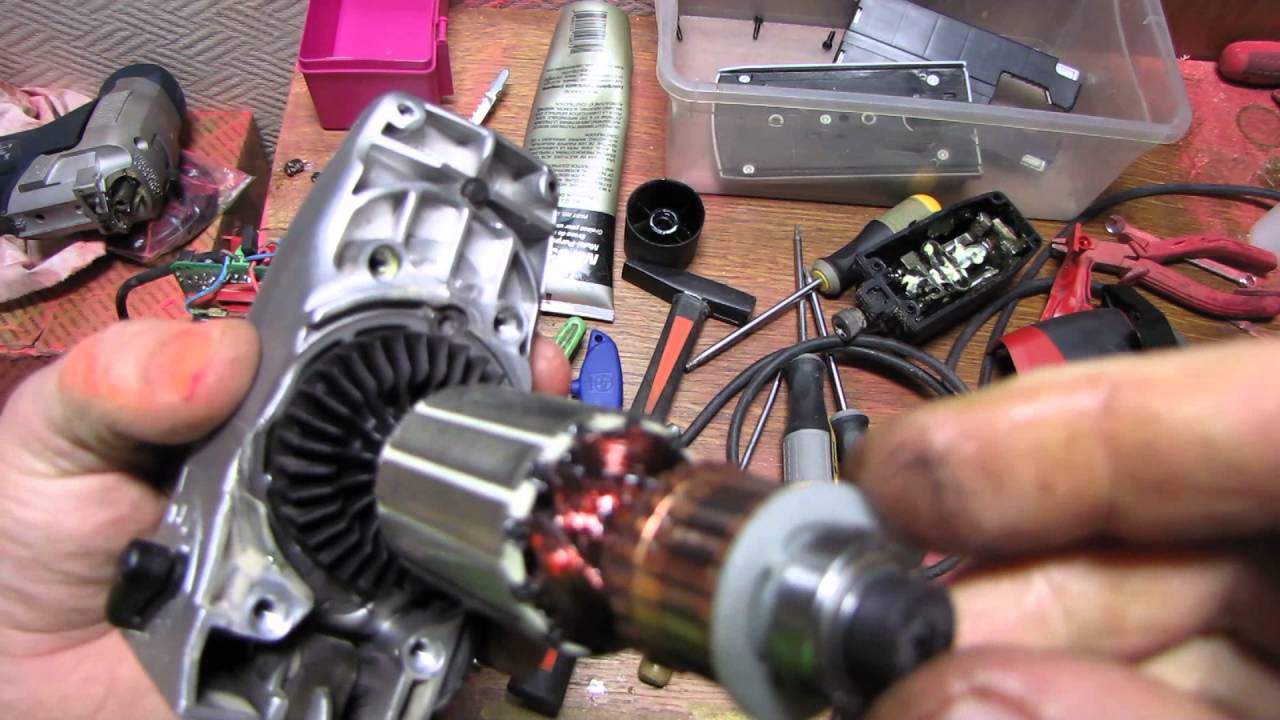 Mafell P1 CC & BOSCH GST 135 CE Двигатели и стук.