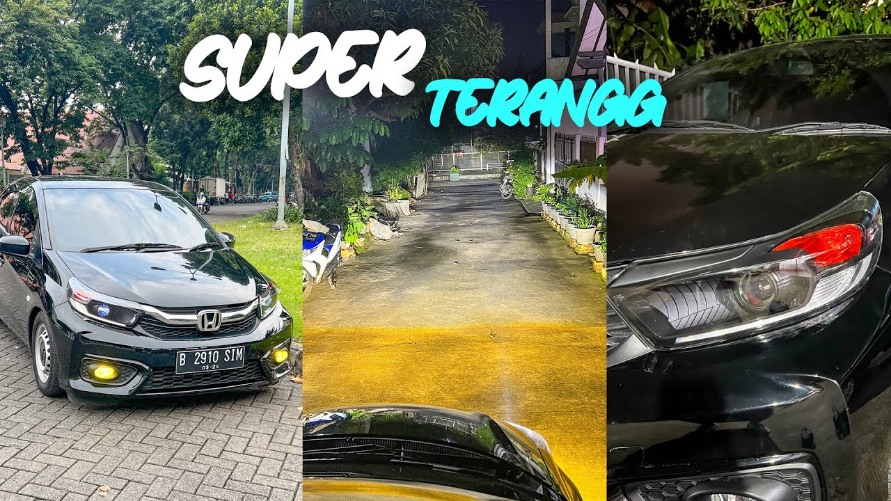 GANTI LAMPU PROJIE XP8 SUPER BRIGHT + FOGLAMP KUNING 3 WARNA - Brio EP. 4