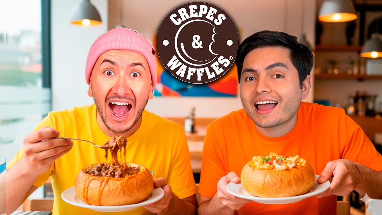 TODO EL MENÚ Del restaurante MAS FAMOSO DE COLOMBIA | CREPES & WAFFLES | Agentes Dementes