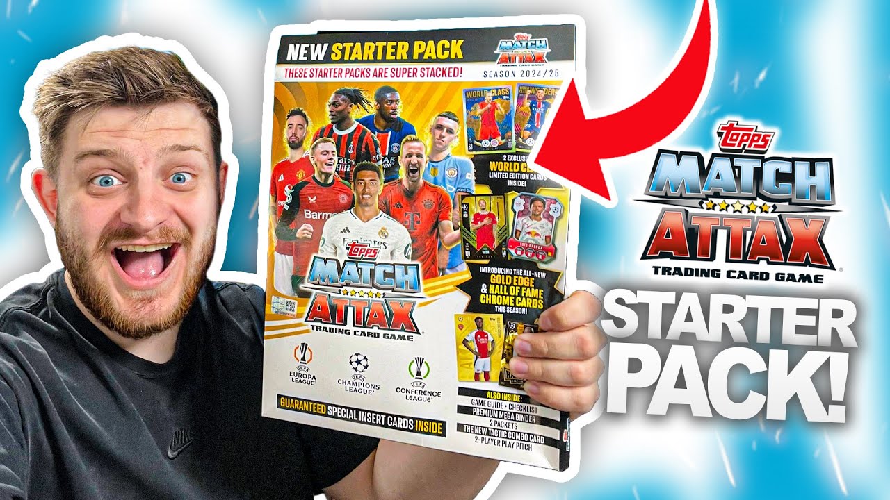 ОТКРЫТ СТАРТОВЫЙ НАБОР MATCH ATTAX 2024/2025! (Эксклюзивные карты!)