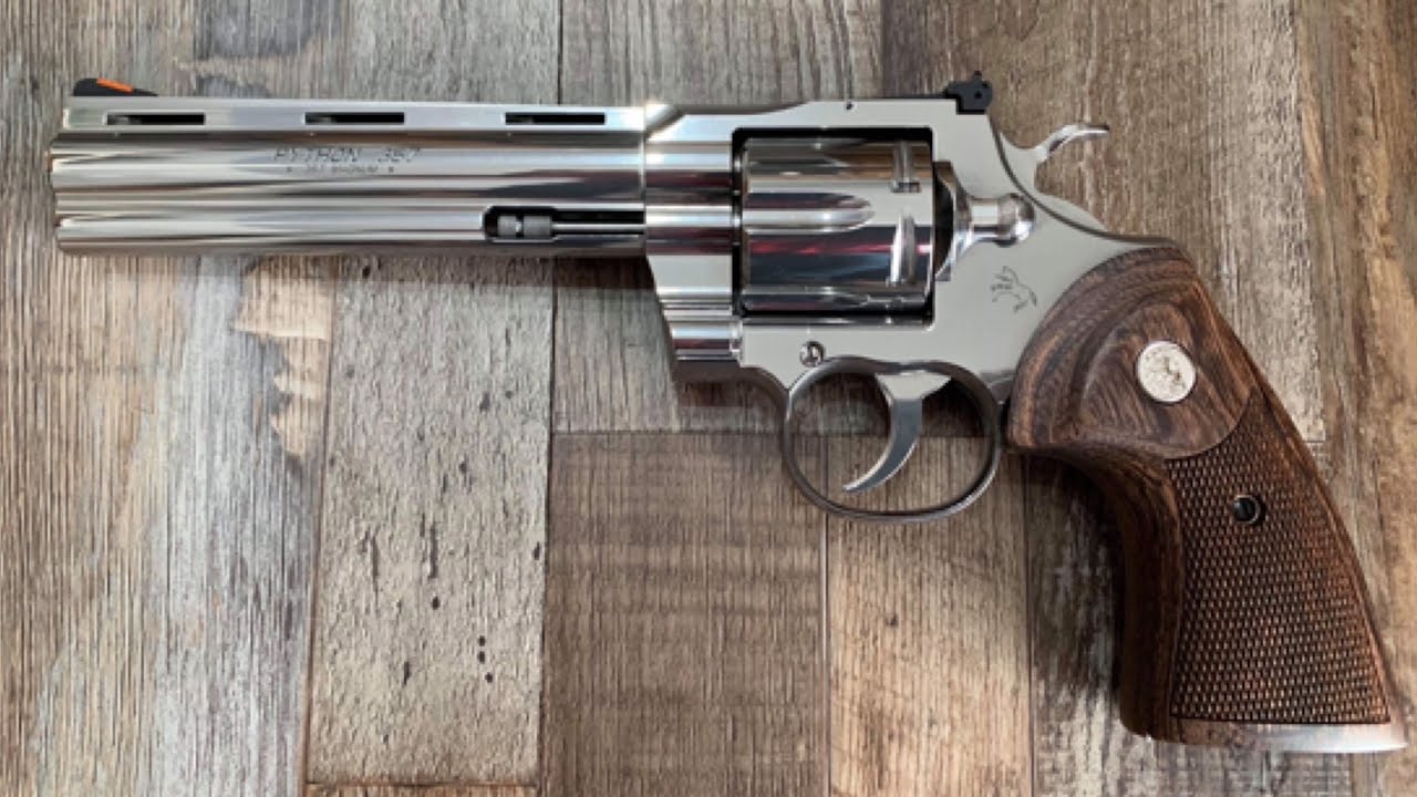 Обзор распаковки Colt Python 2020 года