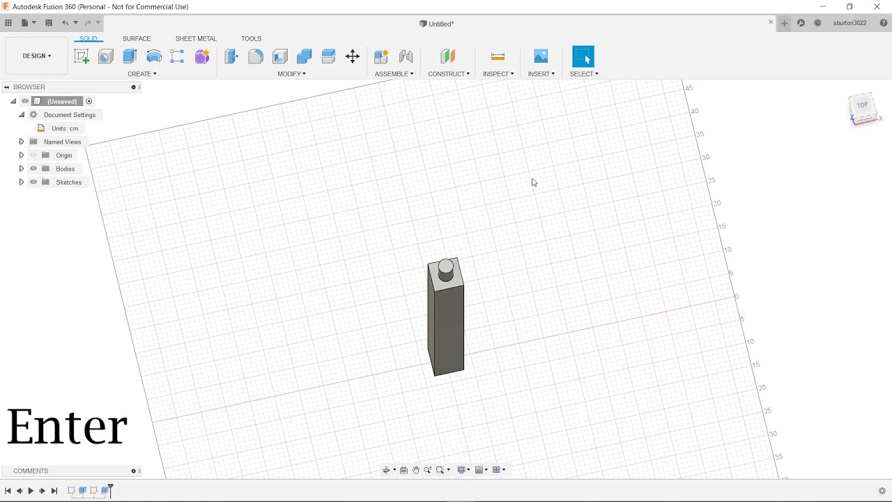 How to make every piece of a chair in Fusion 360