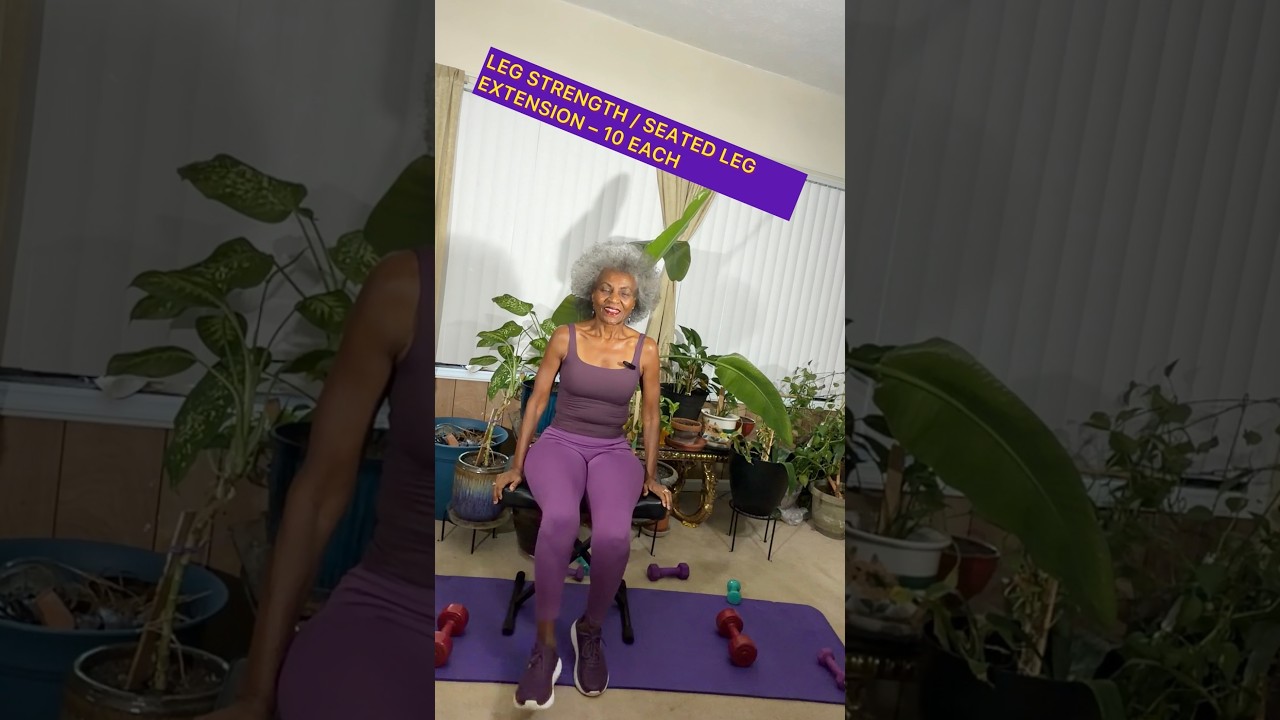 Day 71 (Leg Strength) | Let's Go! | Faith • Fitness • Family (Adults 50+) 💜@FaithfitFam50plus
