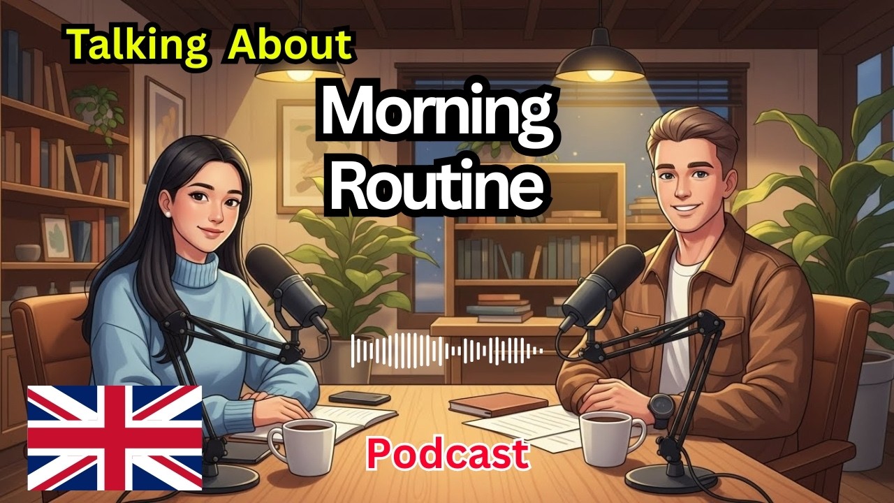 How to Talk About Your Morning Routine in English | Daily English Conversation for Beginners