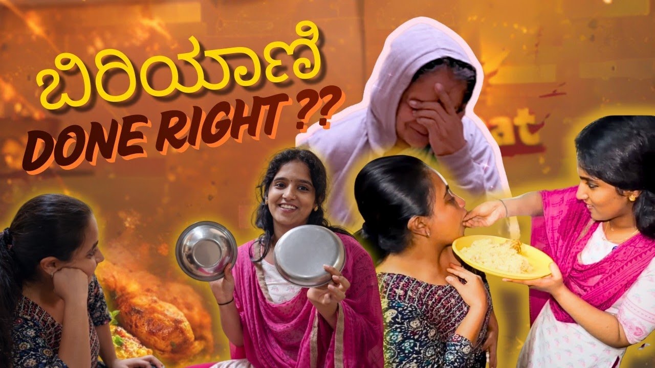ಚಿಕನ್ ಕಬಾಬ್ & ಬಿರಿಯಾಣಿ 😱 |Friends jothe Cooking 😍 |