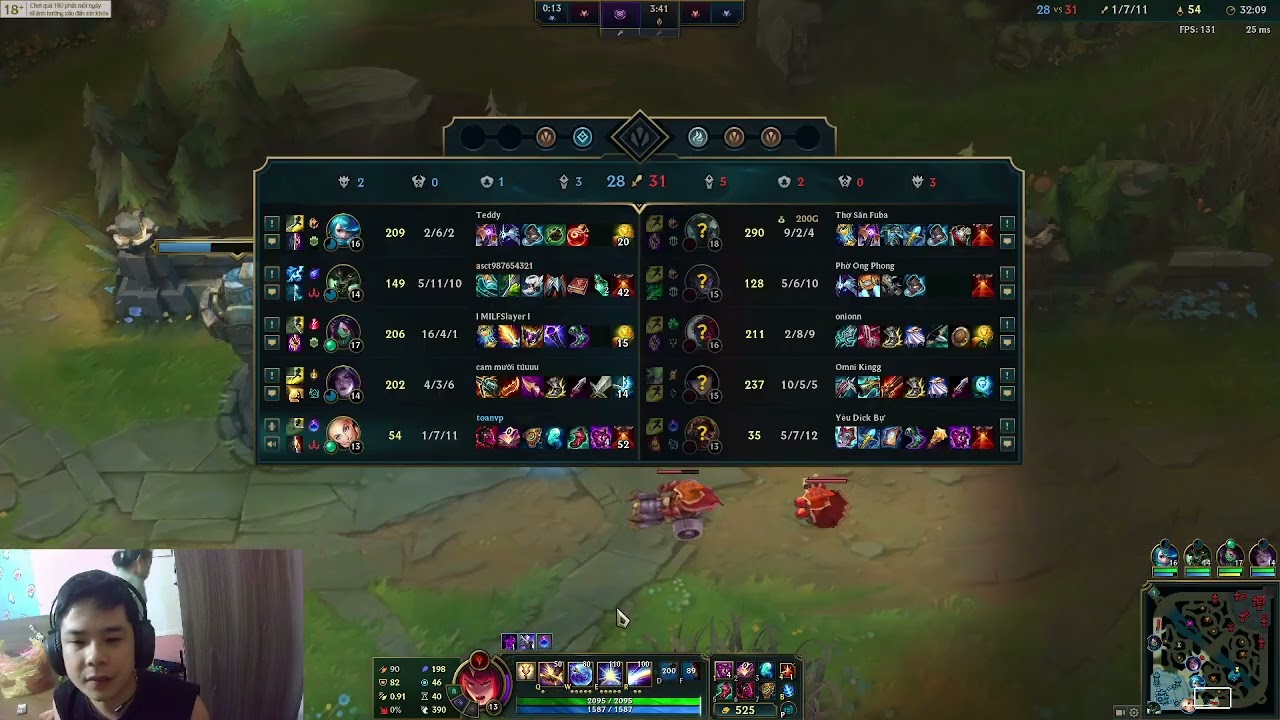 The historic confrontation of Fiora vs Akali