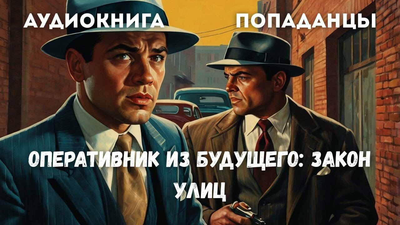 Аудиокнига: Оперативник из будущего: Закон улиц (аудиокнига полная) Попаданцы