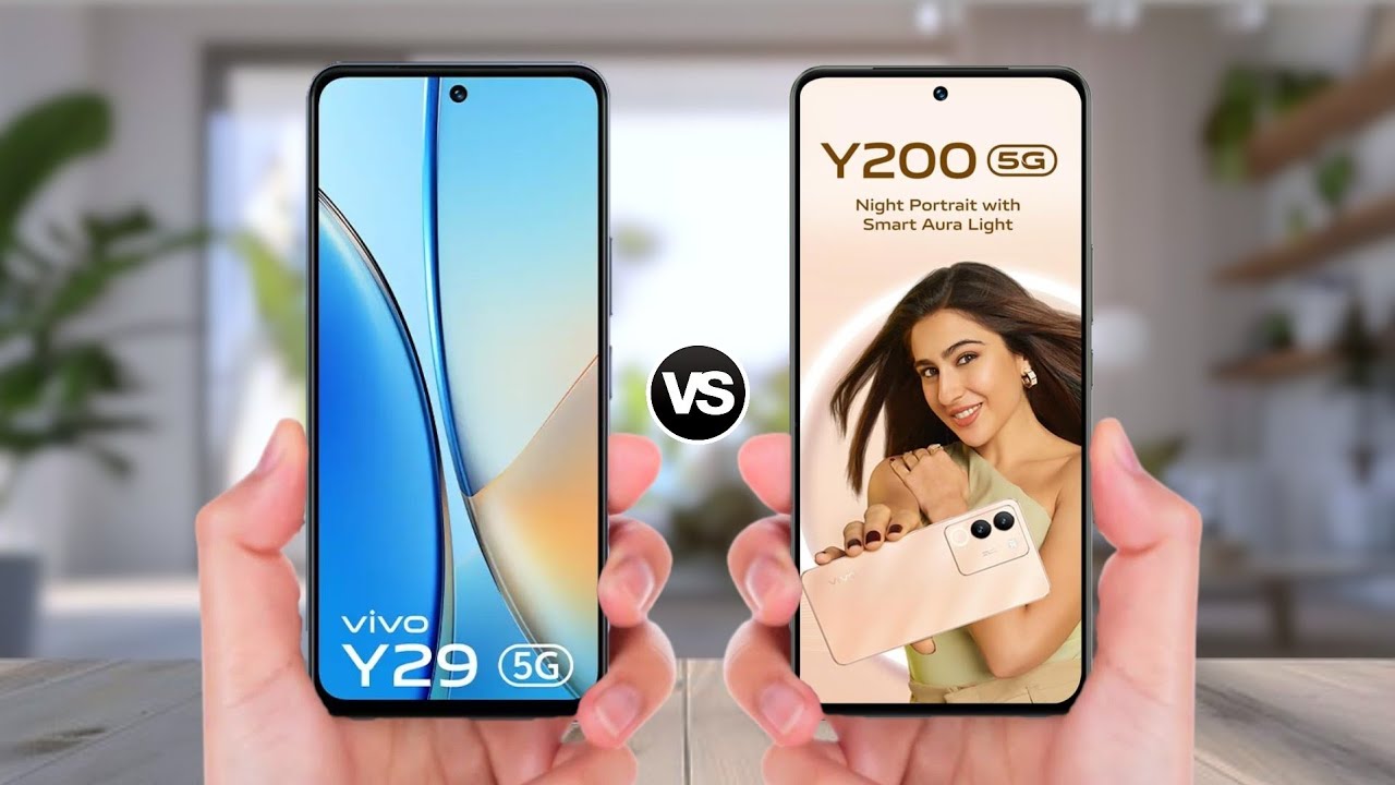 ViVO Y29 5G против ViVO Y200 5G