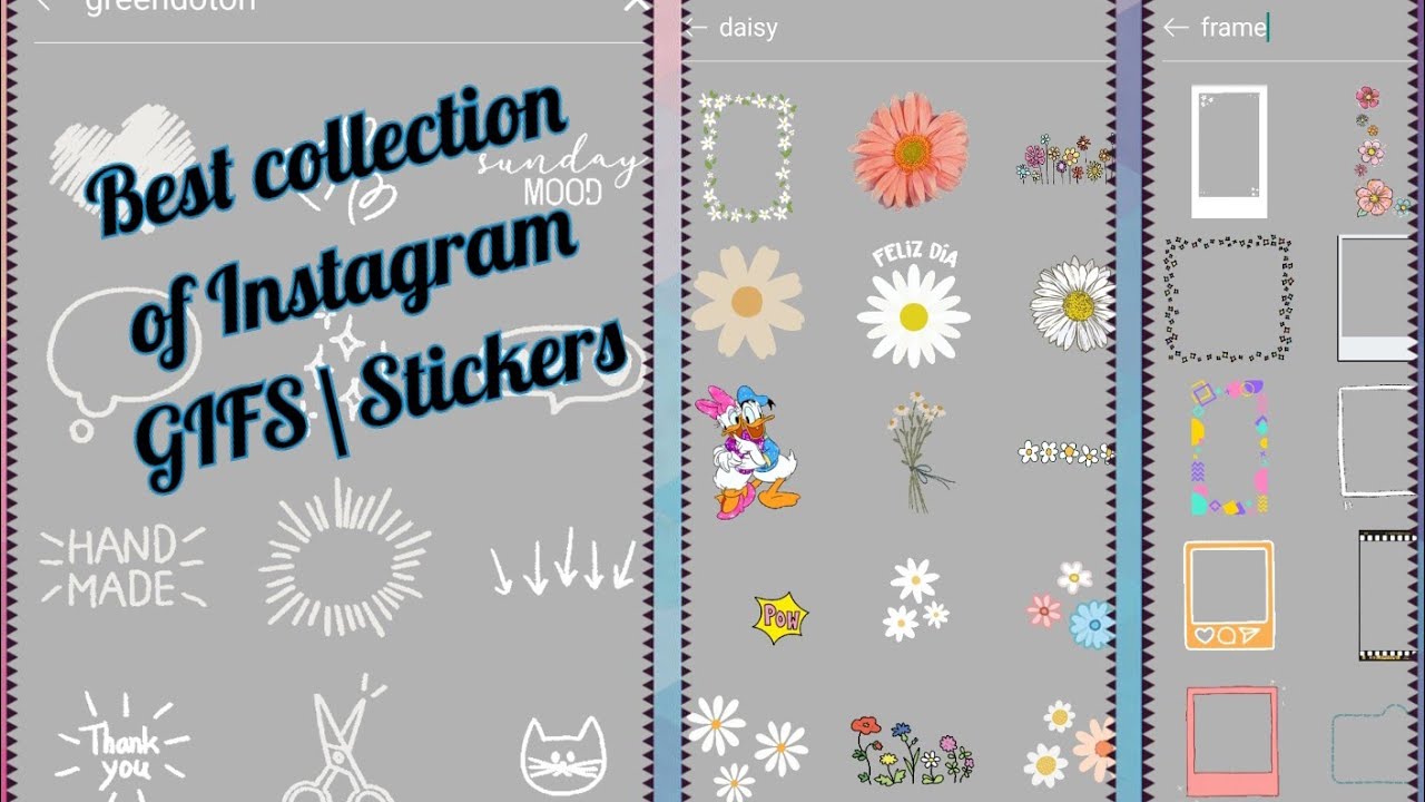 Part 1 | Instagram GIFS | Instagram stickers| Best GIFS for insta stories | Insta GIFS#instagifs#gif