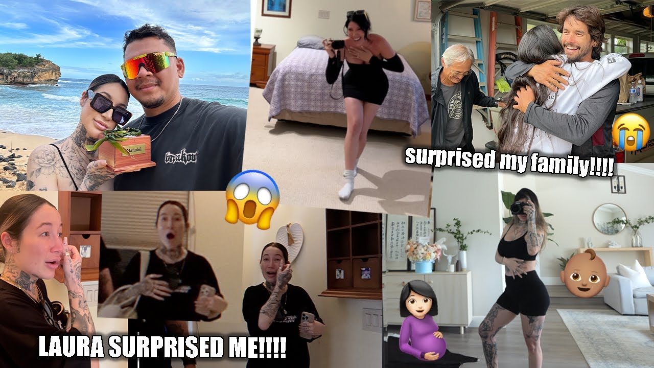 plot twist SURPRISE in Hawai'i + baby bump update!! 🥹🤍