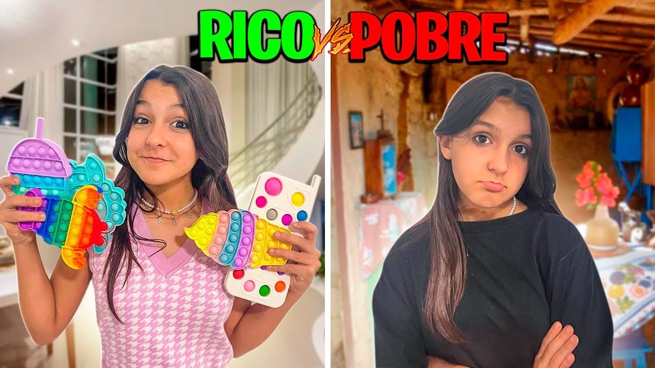 RICO VS POBRE FIDGET TOYS POP IT (EPISÓDIO 2) SEGUNDA TEMPORADA
