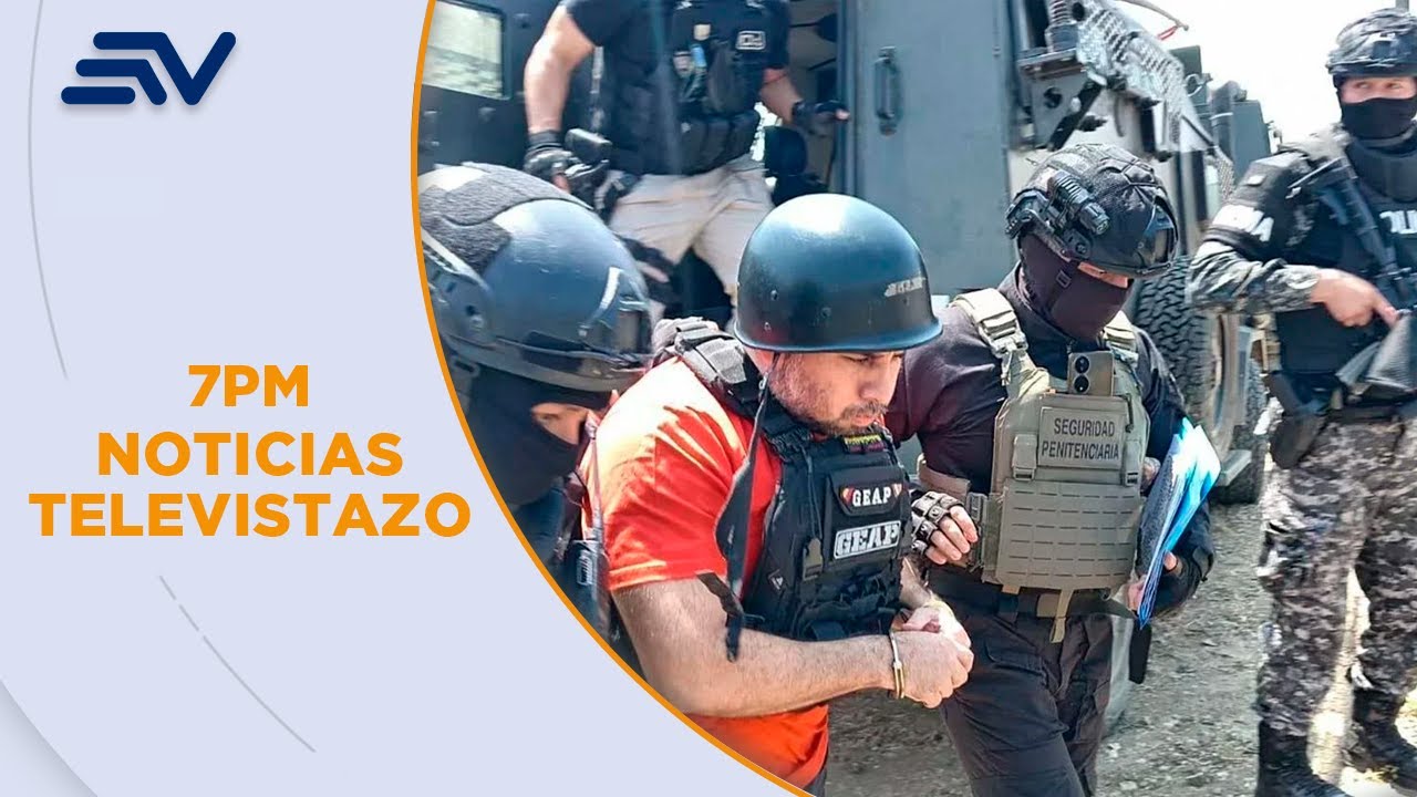 Alias Fito fue extraditado a Estados Unidos bajo fuerte resguardo | Televistazo | Ecuavisa
