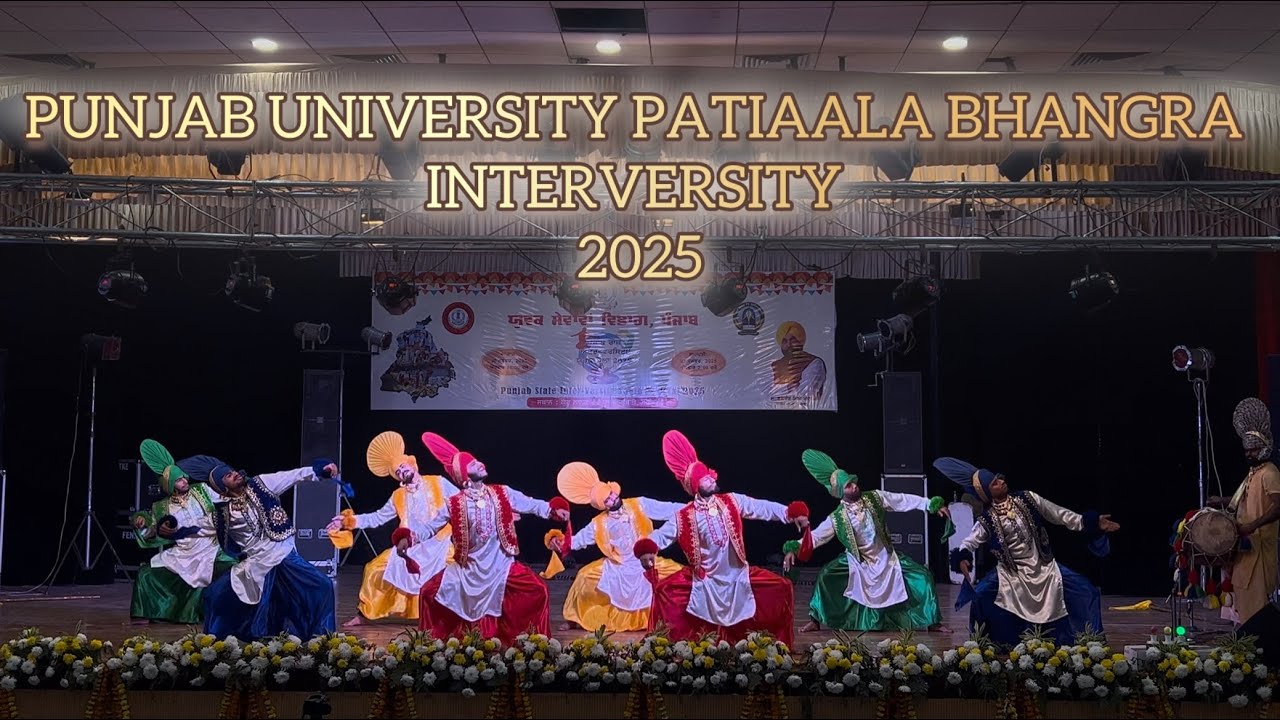 PUNJAB UNIVERSITY PATIAALA BHANGRA INTERVERSITY 2025 GURU NANAK DEV UNIVERSITY AMRITSAR 