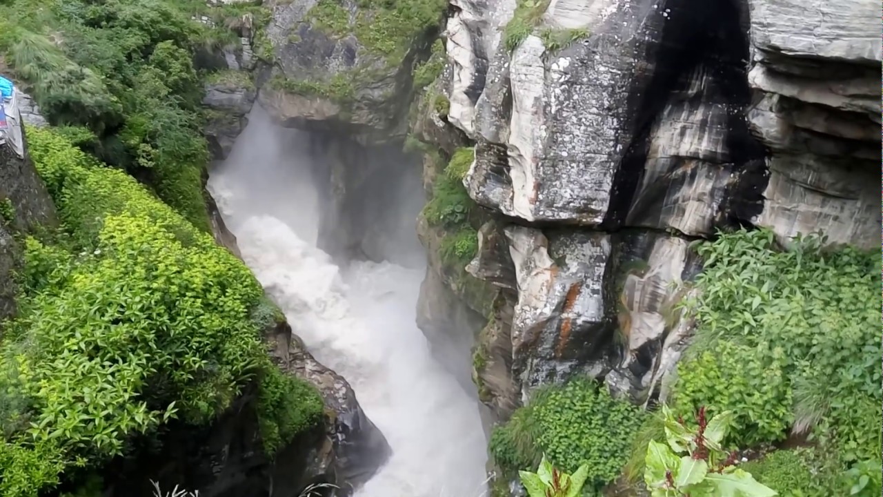 माणा गाँव की मान्यता- सरस्वती नदी का उदगम स्थल देखा है क्या ?, Amazing Video of Saraswati River....