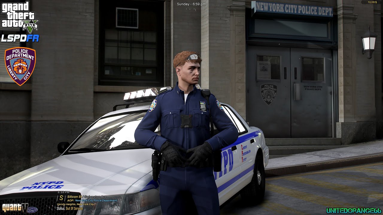 GTA V - LSPDFR 0.4.9🚔 - LCPD/NYPD - Manhattan Patrol - Active Shooters | Shots Fired - 4K
