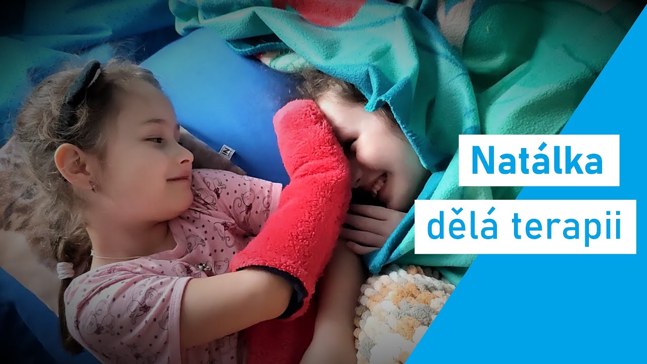 Natálka dělá terapii