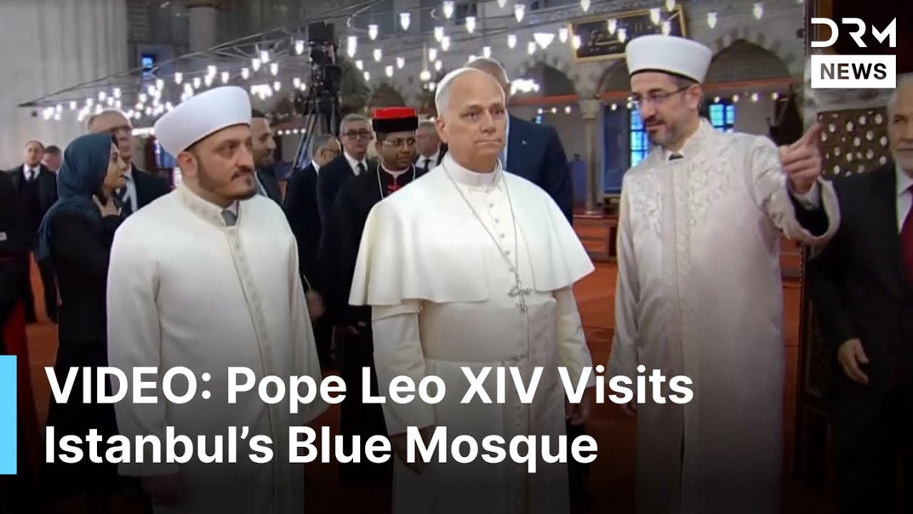 BREAKING NEWS: Pope Leo Makes Historic Blue Mosque Visit on Dramatic Third Day in Turkey | AK1B