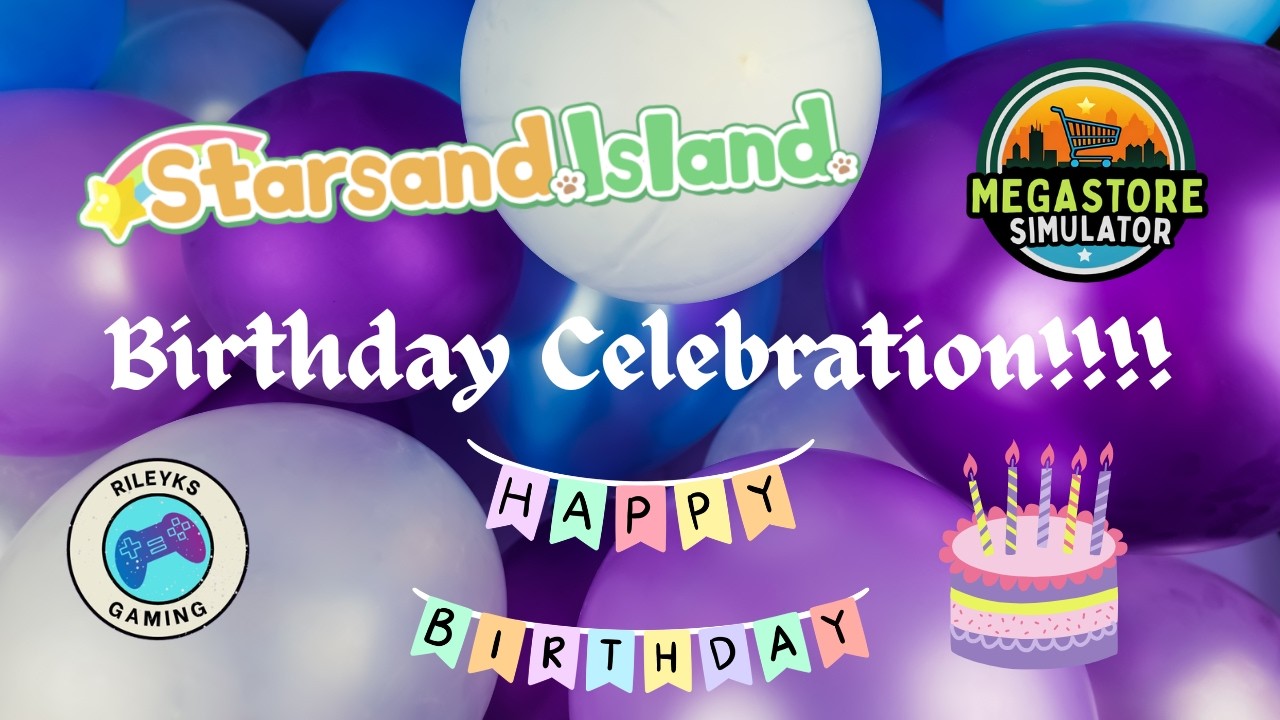 🔴 [LIVE) It's my Birthday! Let's play Starsand Island!  #starsandisland