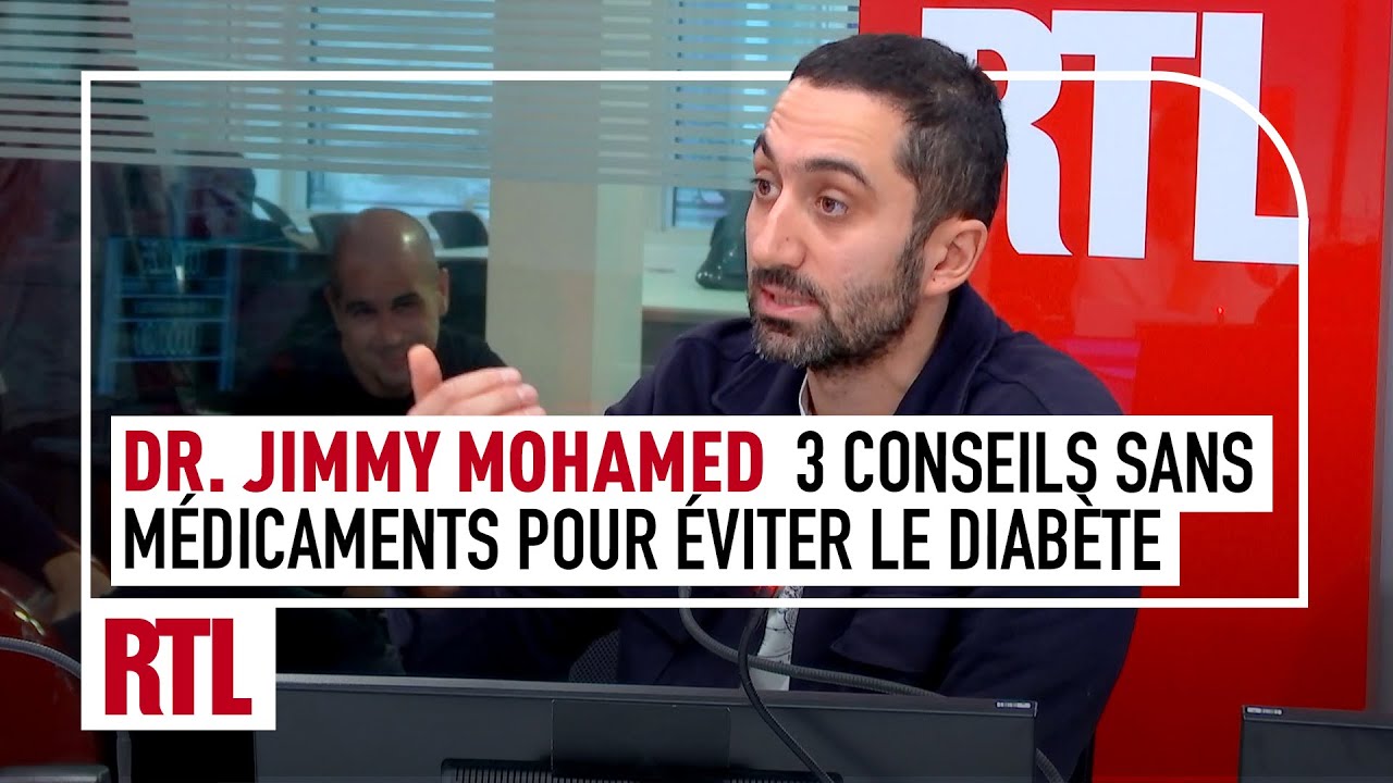 Dr. Jimmy Mohamed : 3 conseils pour traiter le diabète et l'éviter sans médicament