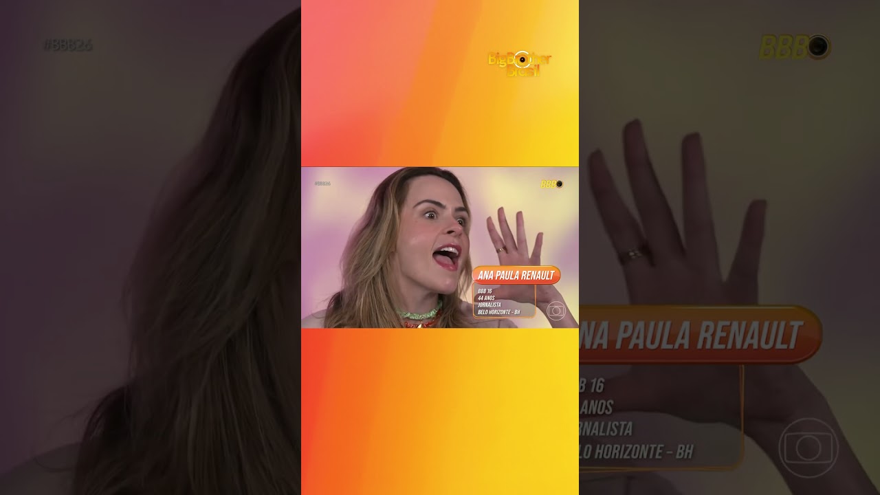 ANA PAULA RENAULT EST&Aacute; CONFIRMADA NO VETERANO DO BBB26 🎖️ | BBB 26