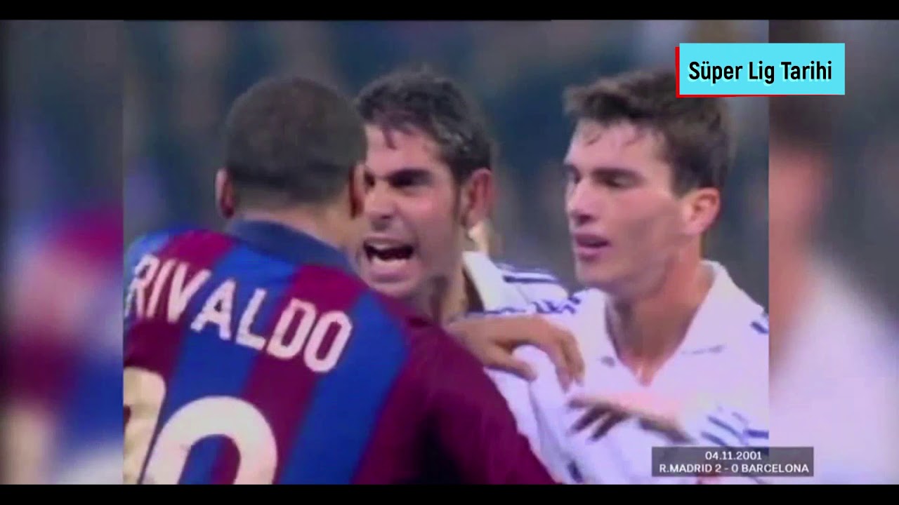 Real Madrid 2 - 0 Barcelona | 2001-02 La Liga - Türkçe Spiker