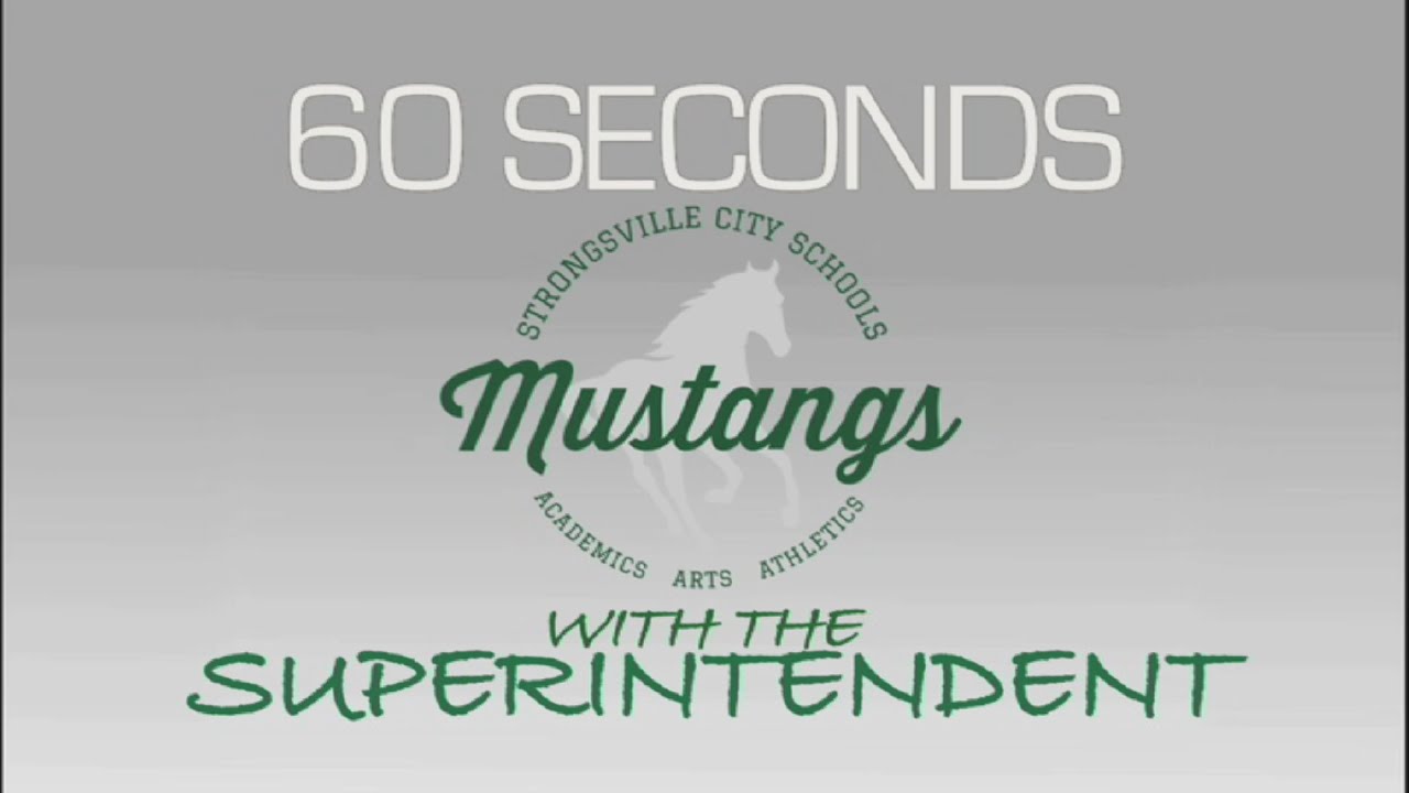 60 Seconds with the Superintendent Vol. 33