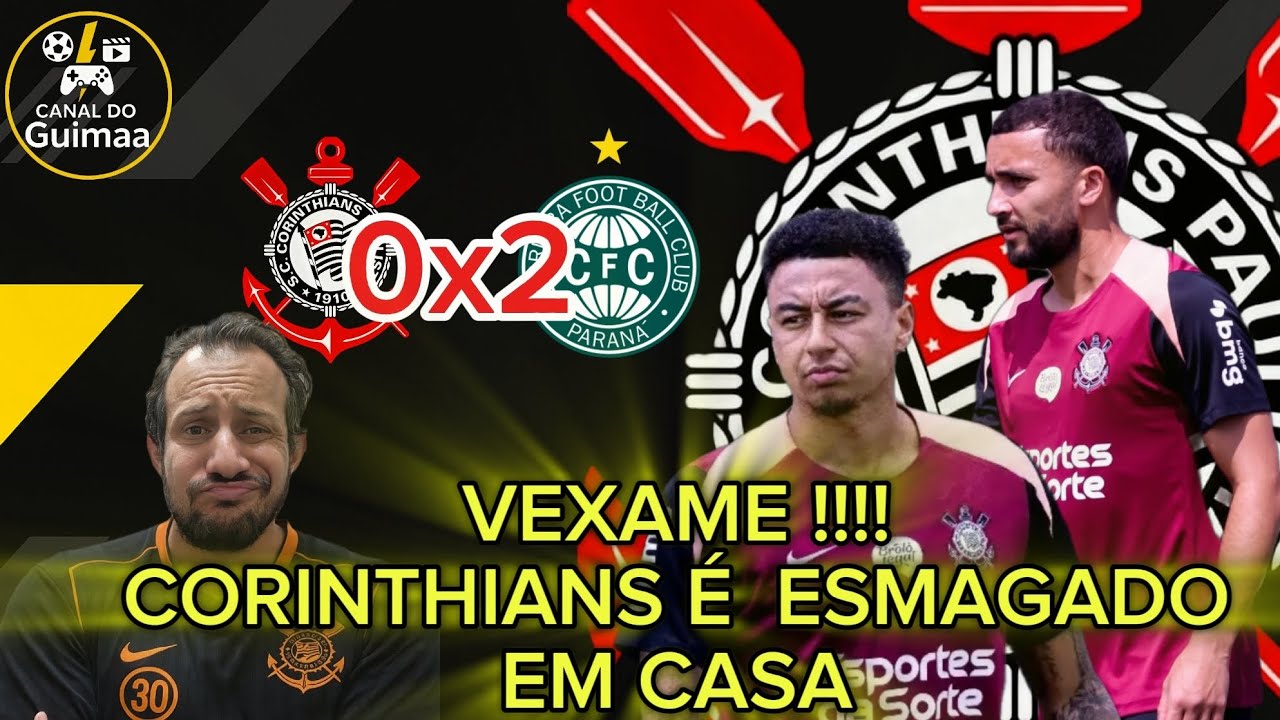 PÓS JOGO.  VEXAME EM CASA, CORINTHIANS PERDE FEIO PARA O CORITIBA. CORINTHIANS 0X2 CORITIBA