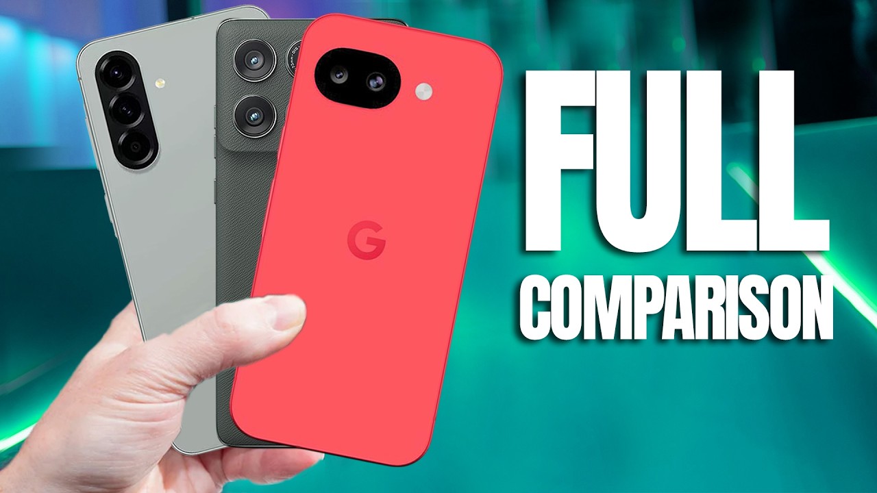 Google Pixel 10a против Motorola Edge 2025 против Galaxy A56 | Полное сравнение